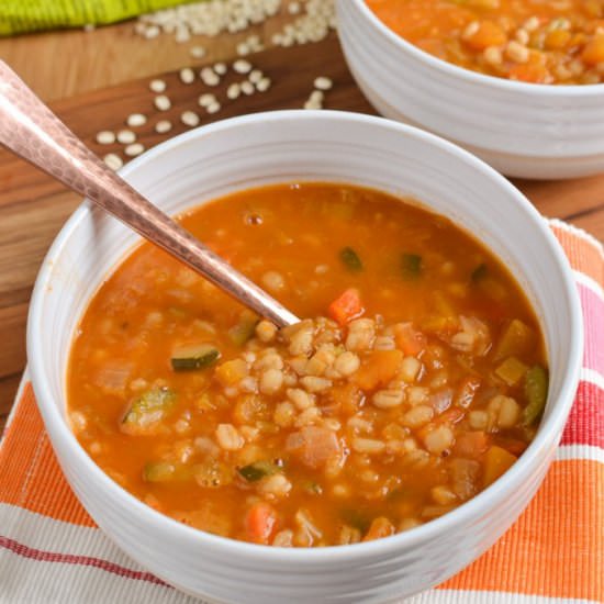 Vegetable and Barley Soup