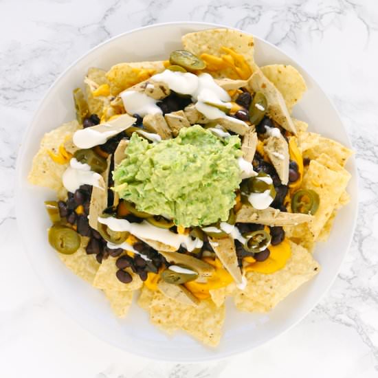 Loaded Plant-Based Nachos