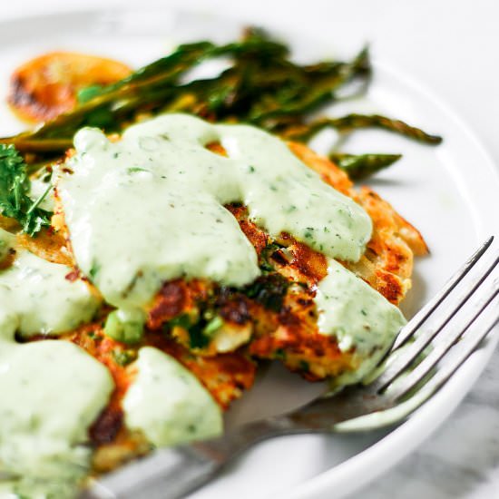 Zesty Whole30 Salmon Cakes