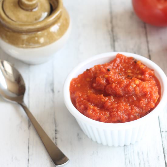 Thakkali (Tomato) Thokku