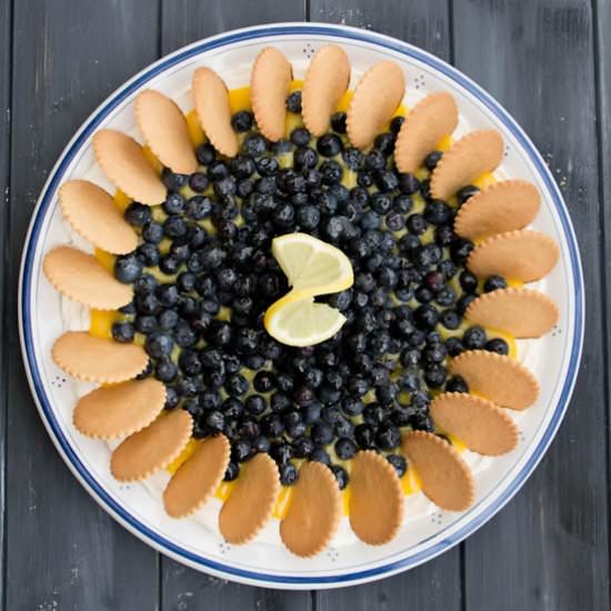 Lemon Blueberry Cheesecake Dip