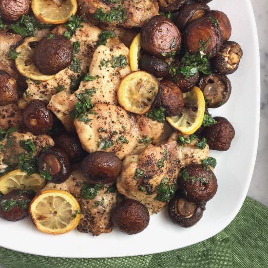 Chicken & Mushrooms