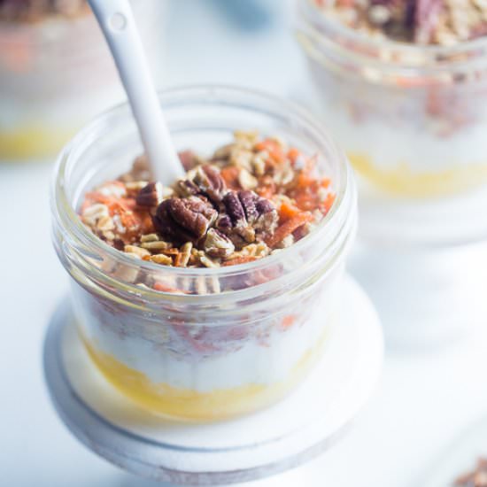 Carrot Cake Overnight Oats