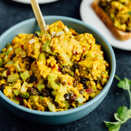 Curried Tempeh Salad