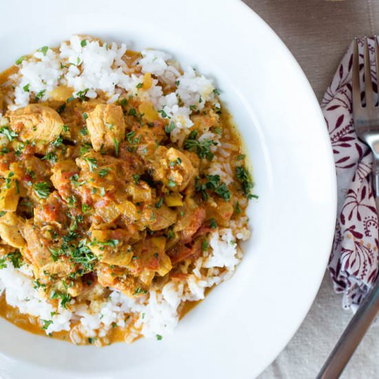 Indian Curry Chicken