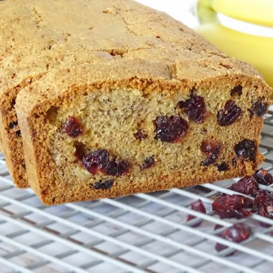 Banana-Cranberry Bread