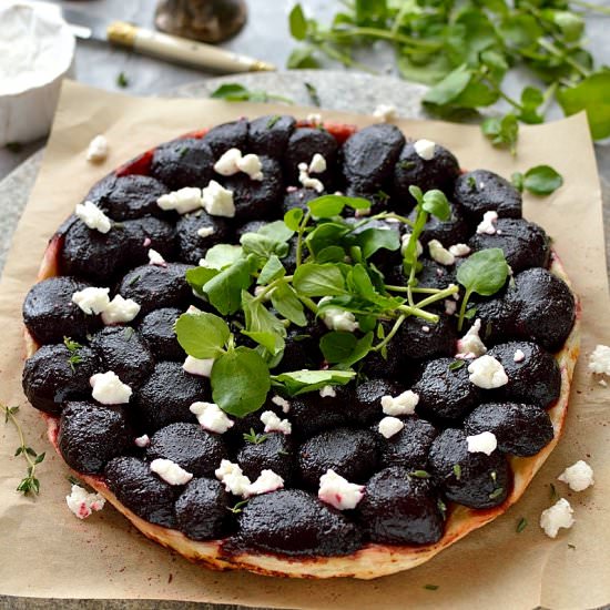 Beetroot Goat’s Cheese Tarte Tatin