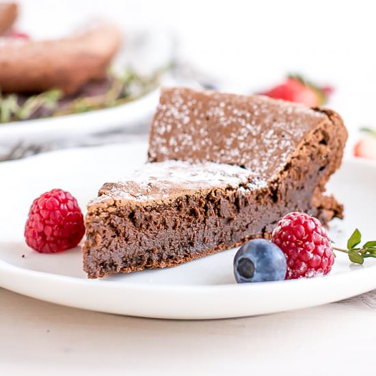Flourless Chocolate Espresso Cake