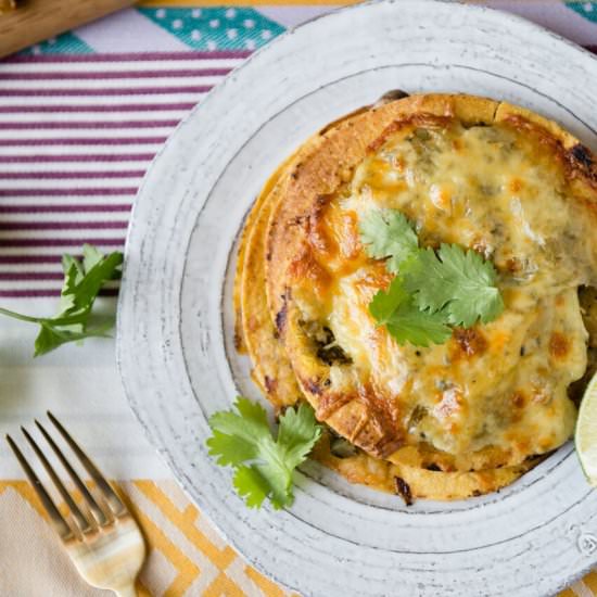 Veggie Enchilada Stack