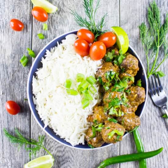 Juicy Spicy Turkish Meatballs