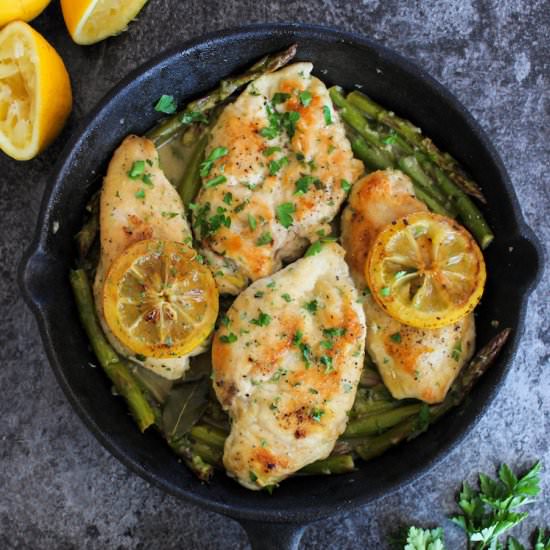 One Pan Lemon Chicken