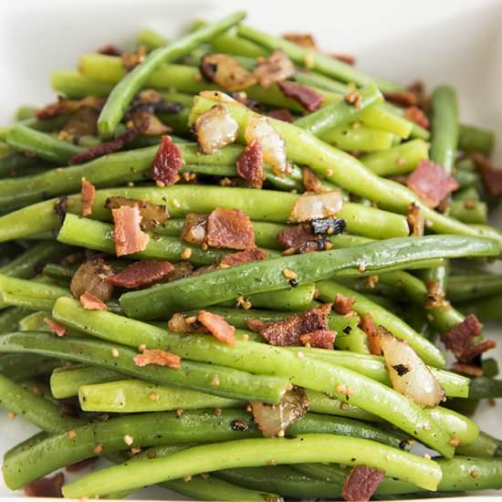 Green Beans with Bacon