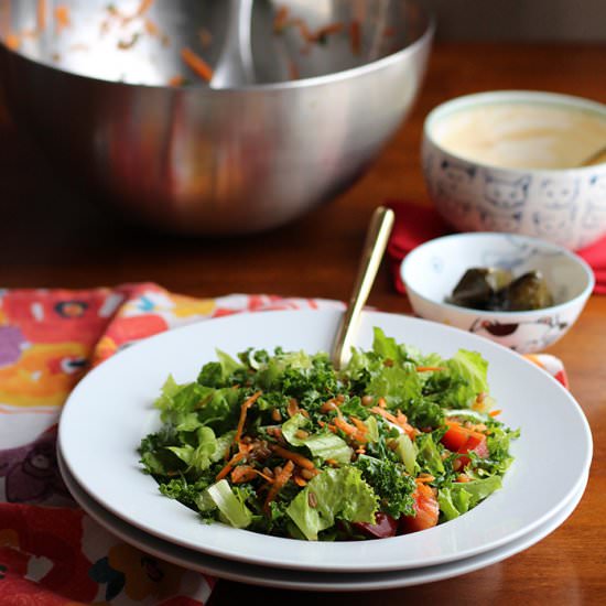 Kale & Wheat Berry Salad