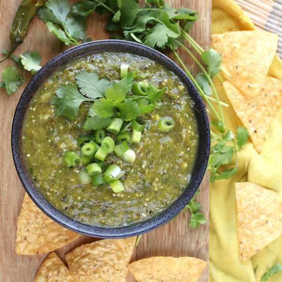 Homemade Salsa Verde