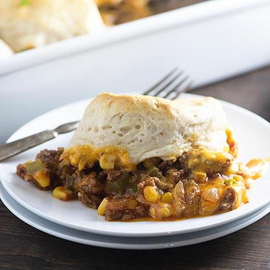 Sloppy Joe Pot Pie