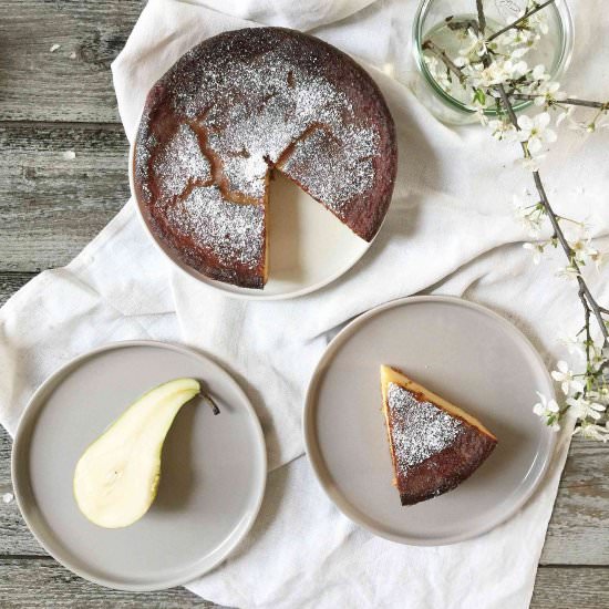 Moist Pear Cake
