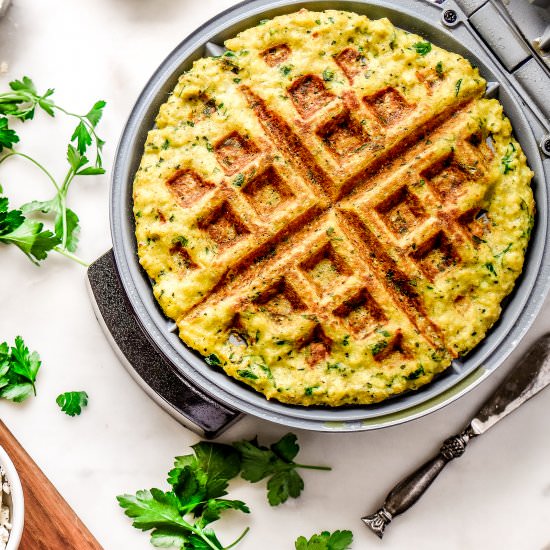 Falafel Waffle