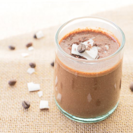 Creamy Mocha Oat Smoothie