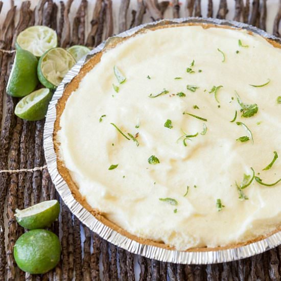 Key Lime Chiffon Pie