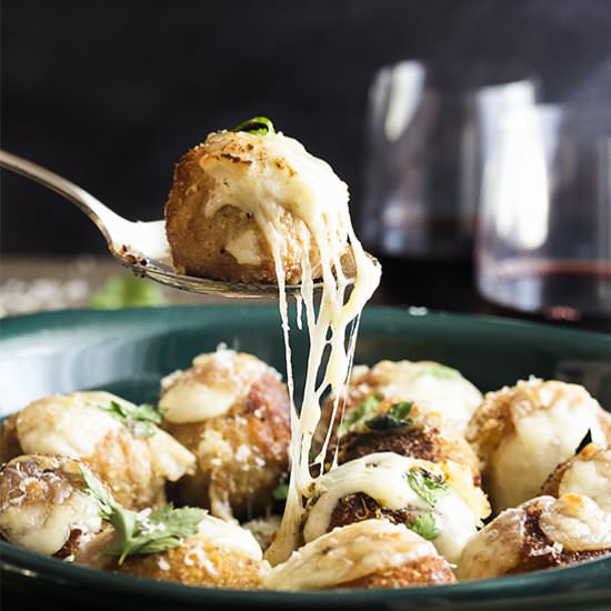 Chicken Parmesan Meatballs