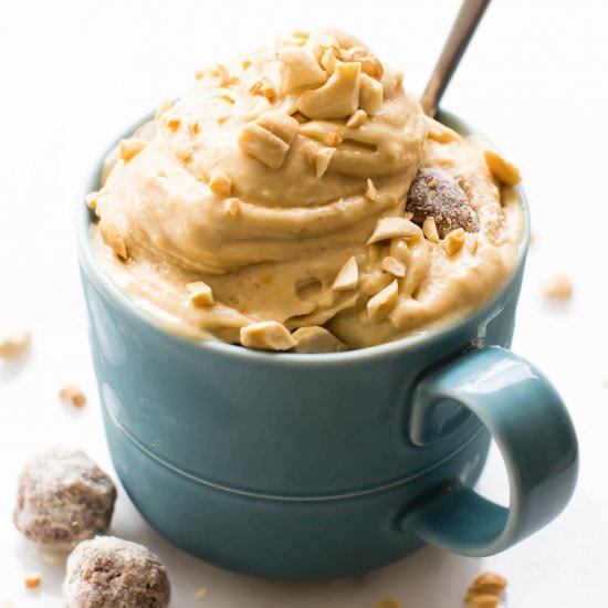 Peanut Butter Chunk Nice Cream