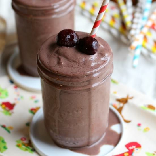 Chocolate Covered Cherry Smoothie