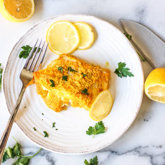 Roasted Turmeric Cod