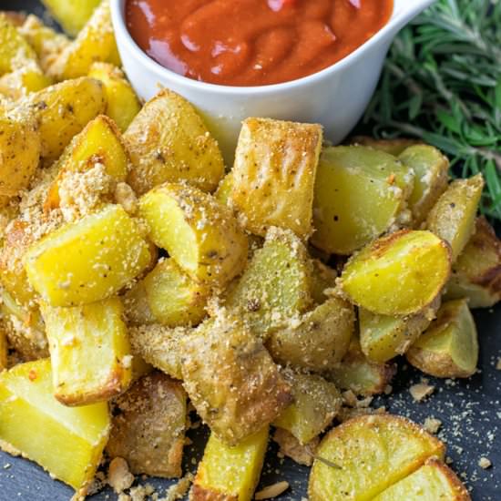 Garlic Parmesan Potatoes