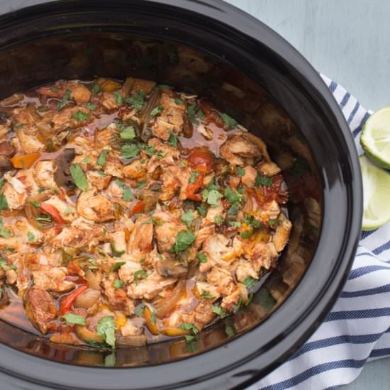 Slow Cooker Chicken Fajita