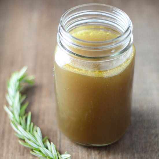 Low Fodmap Slow Cooker Beef Broth
