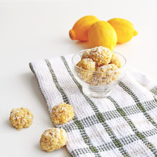 Lemon Oatmeal Cookies