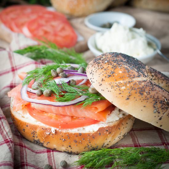 Bagel Smoked Salmon & Cream Cheese