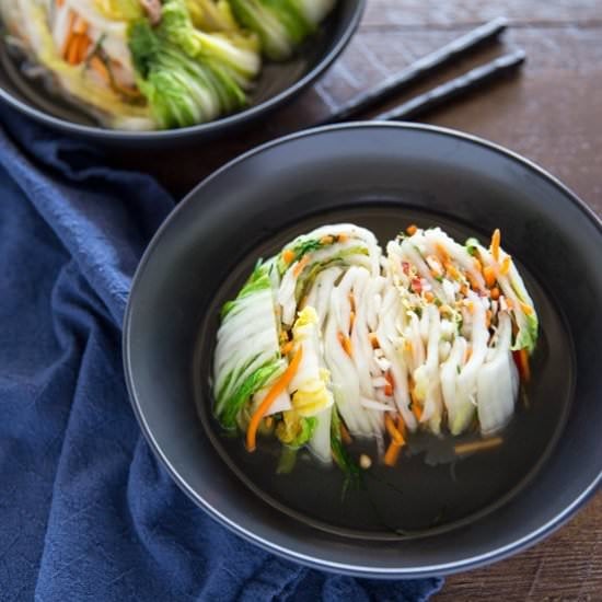 Non-Spicy White Kimchi