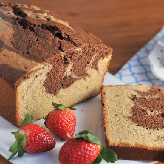 Chocolate Marble Pound Cake