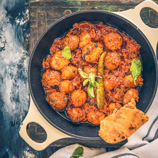 Mushroom Tikka Masala