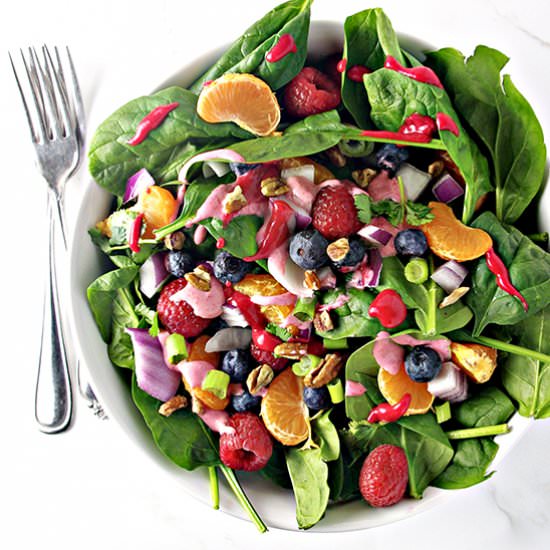 Berry Spinach Salad