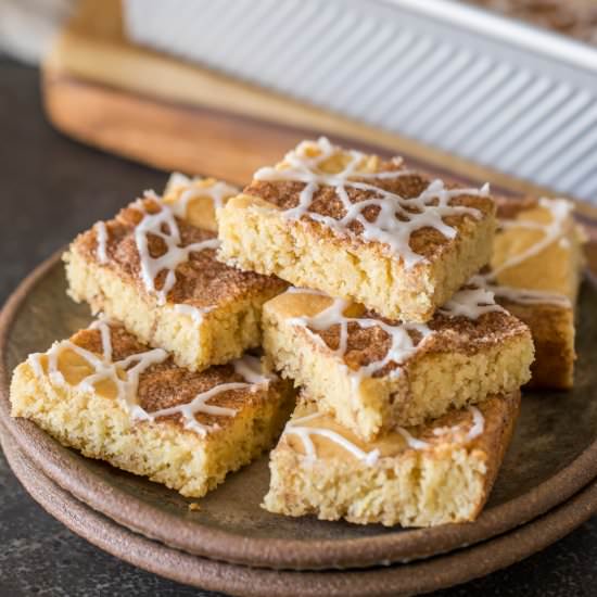 Snickerdoodle Bars