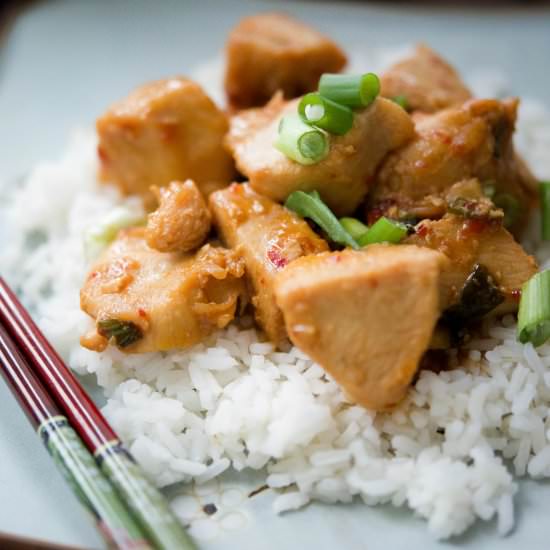 Asian Chili Garlic Chicken