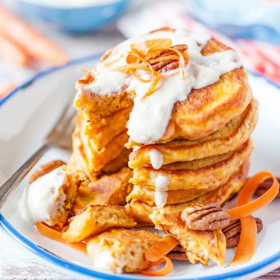 Carrot Cake Pancakes