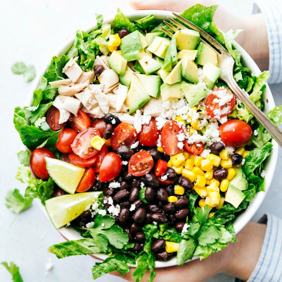 Mexican Chopped Chicken Salad