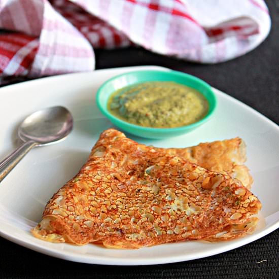 Corn Semolina Dosa/Crepes
