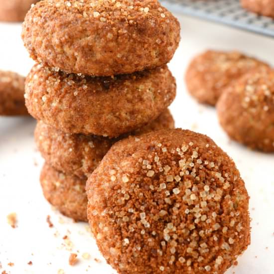 Vegan Crumb Donut Cookies