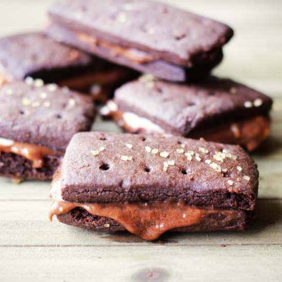 Nutella Bourbon Biscuits