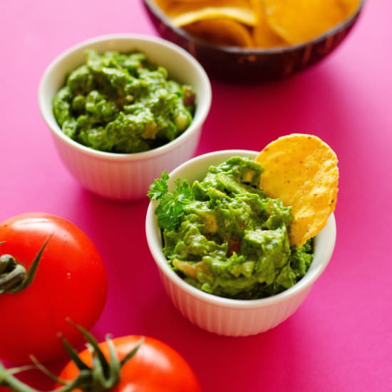 Hidden Spinach Guacamole
