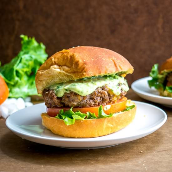 Spicy Chipotle Burgers