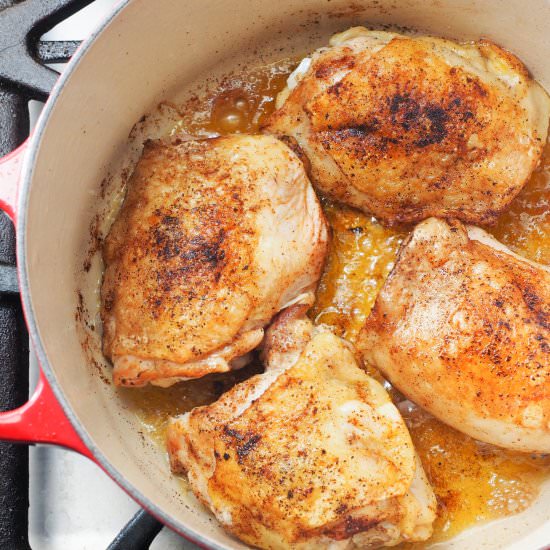 Spicy Coconut Braised Chicken Thigh