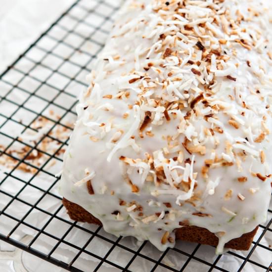 Coconut Lime Banana Bread