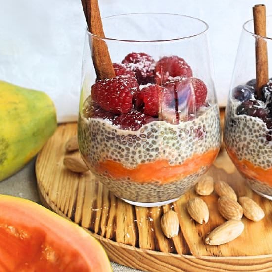 Almond Chia Parfait