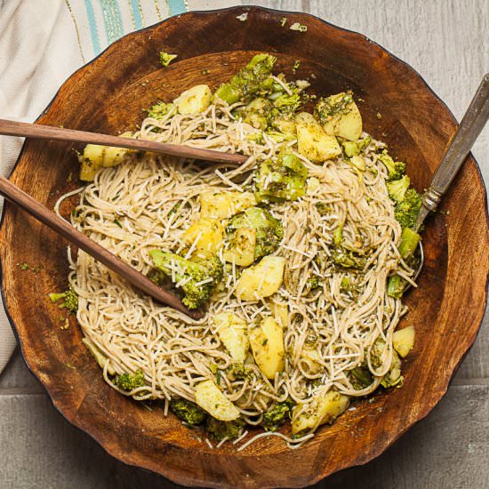 Gluten-Free Pesto Pasta