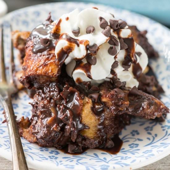 Chocolate French Toast Casserole
